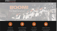 Desktop Screenshot of dyna-marine.com